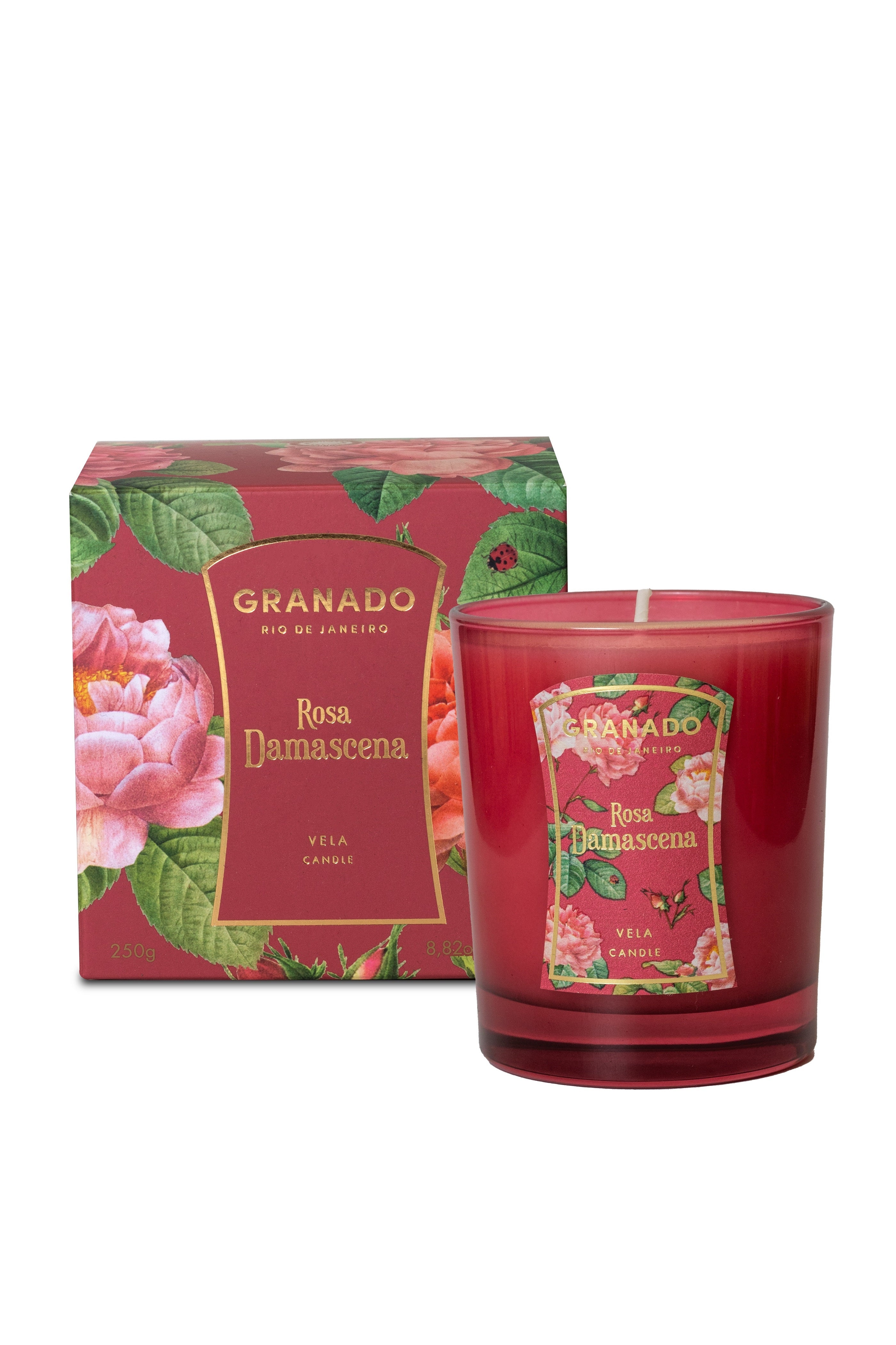 Candle Rosa Damascena 250g