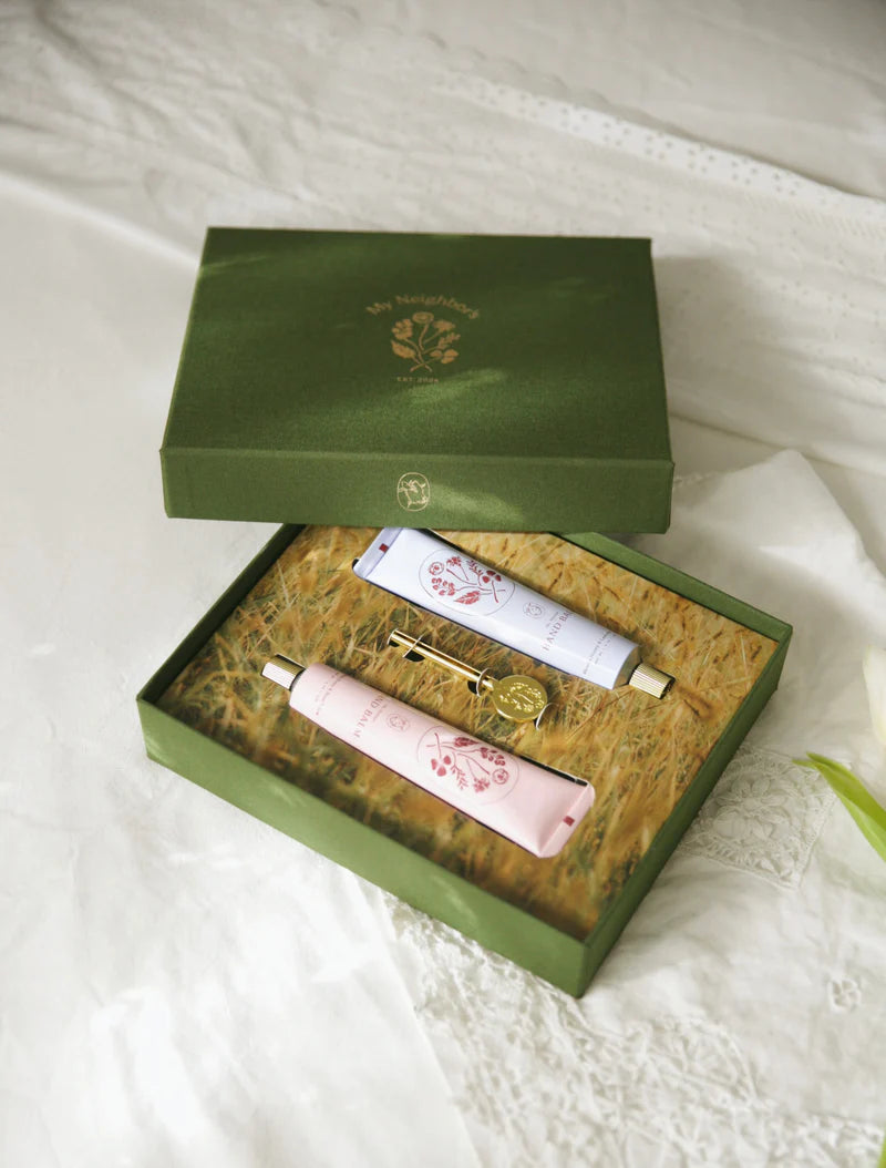 Hand Balm Box Gift Set (Lavender & Rose) - Tester