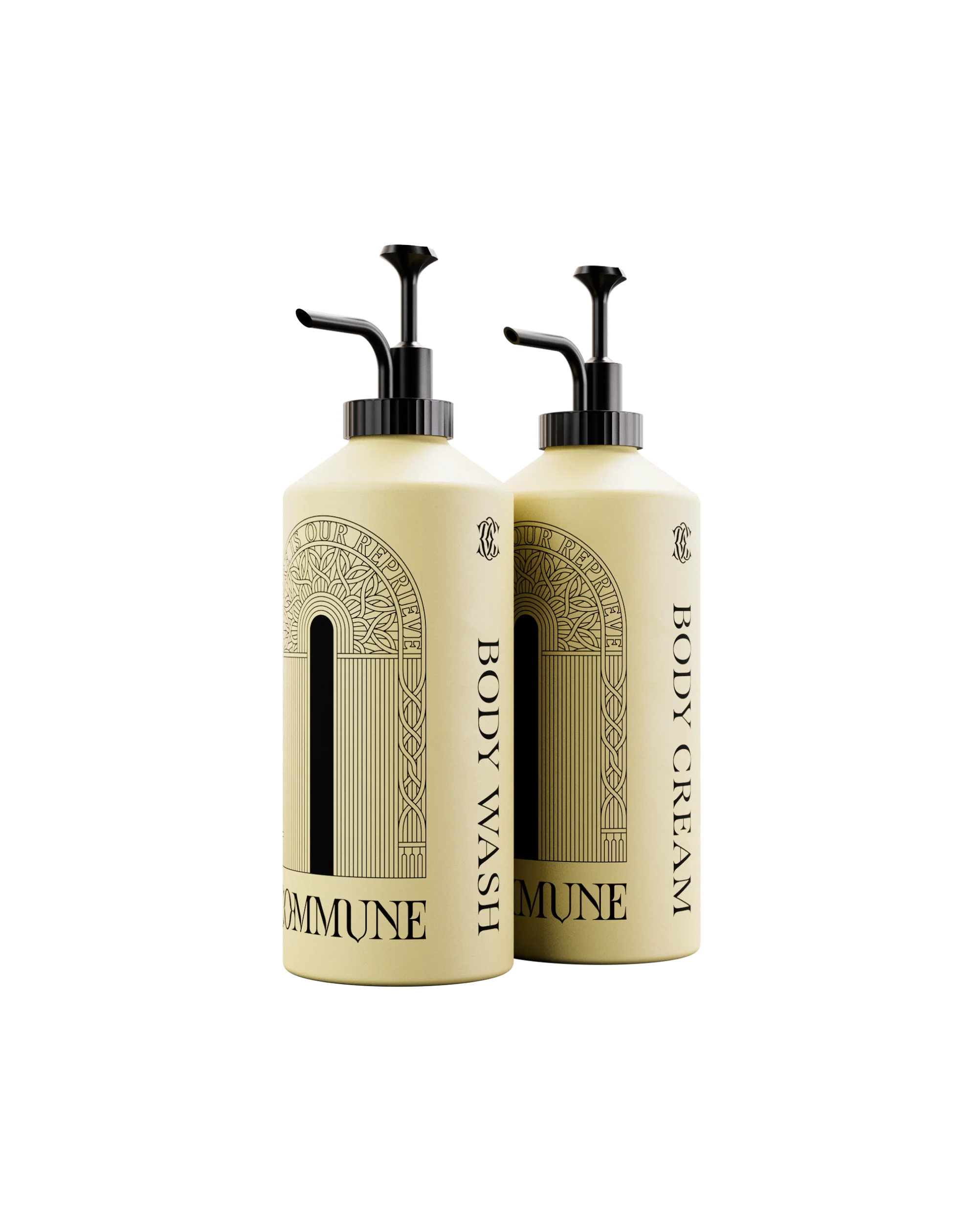 Seymour Body Wash and Body Cream + 2 Pumps