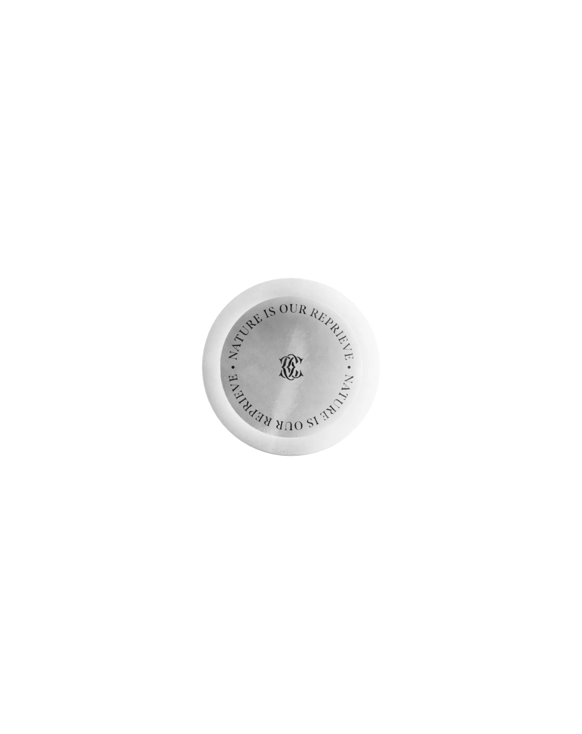 White Onyx Tray for 1 Bottle