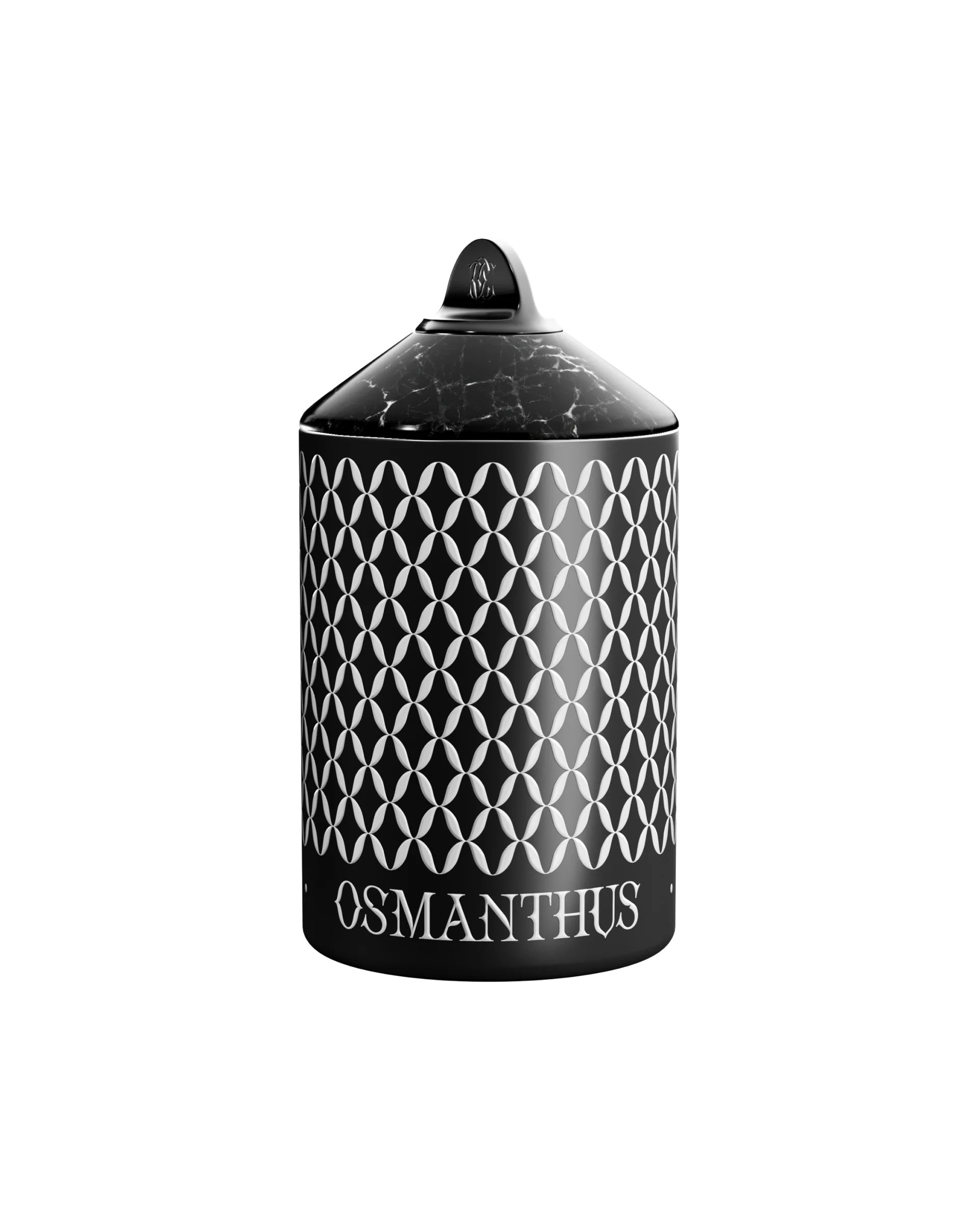 Osmanthus Nox Candle + Black Marble Cover