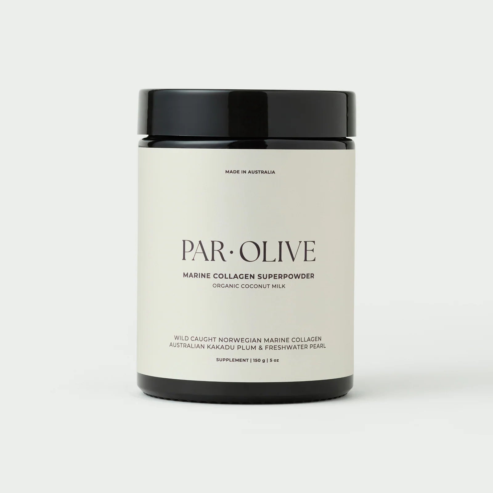 PEARL Marine Collagen Superpowder Jar - Organic Coconut