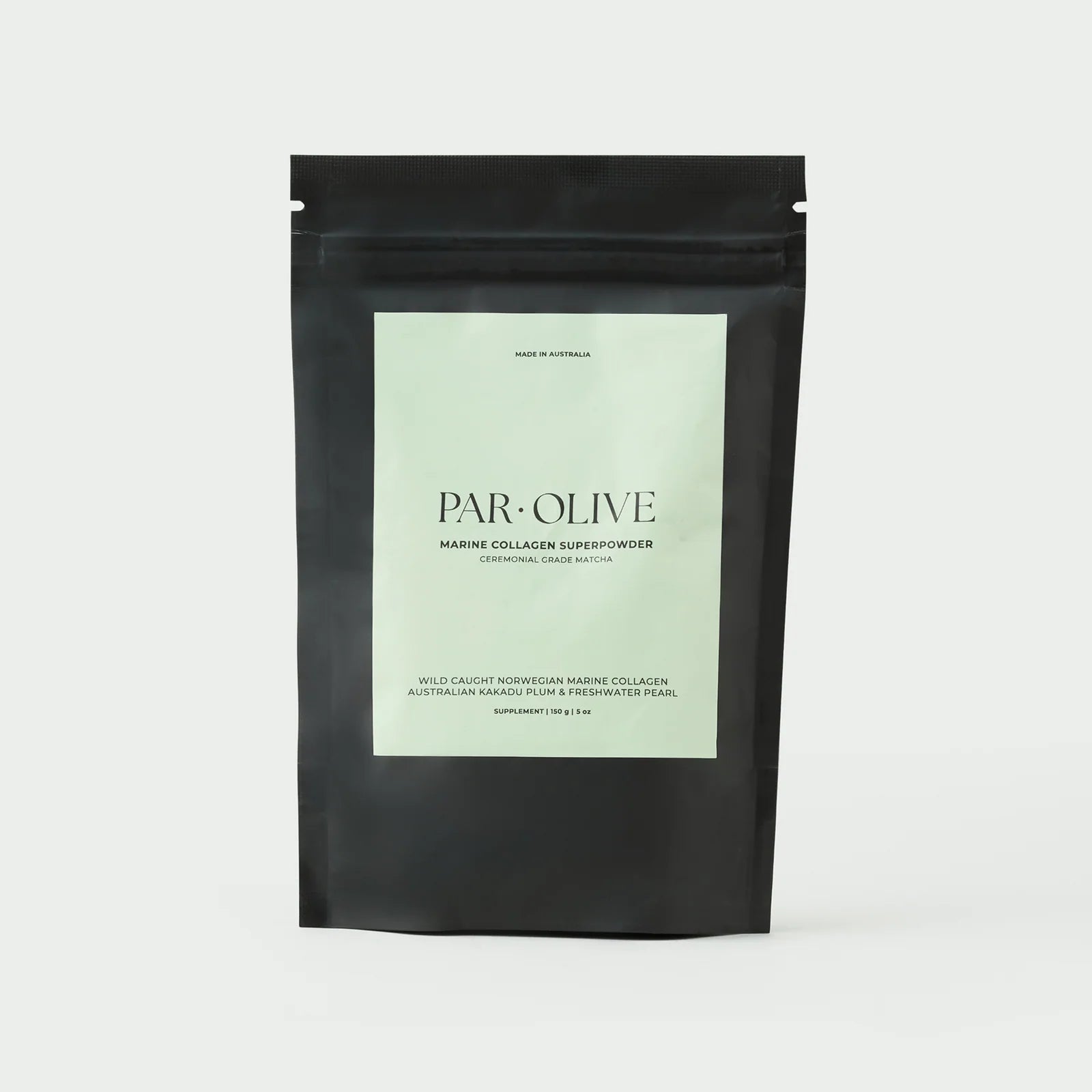 PEARL Marine Collagen Superpowder Refill - Ceremonial Grade Matcha
